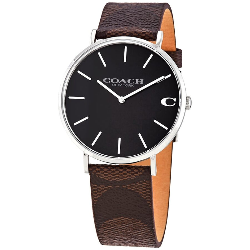 Coach Charles Quartz Black Dial Men's Watch 14602156 - Watches of America