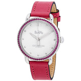 Coach Delancey Crystal White Dial Ladies Watch 14502879 - Watches of America