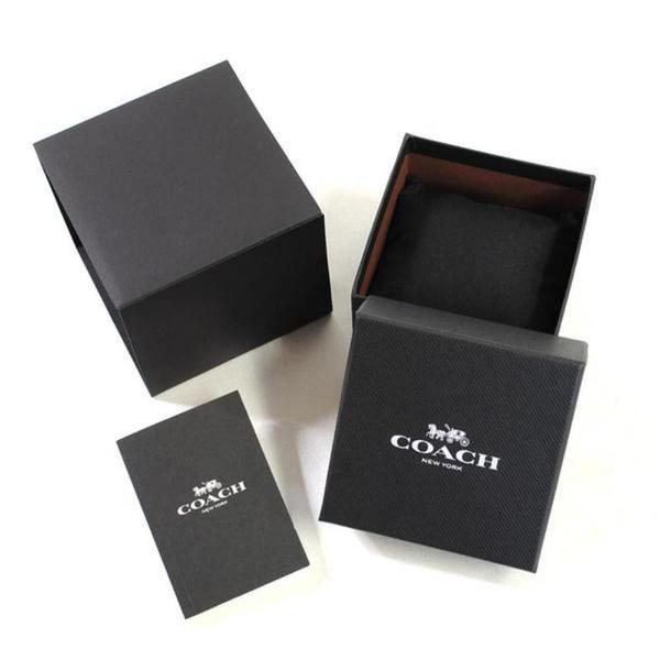 Coach Madison Black Leather Strap Women's Watch 14502406 - Watches of America #4