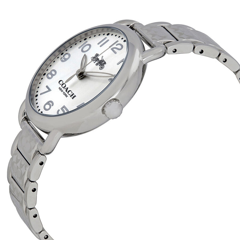 Coach Delancey Silver Dial Stainless Steel Ladies Watch 14502495 - Watches of America #2