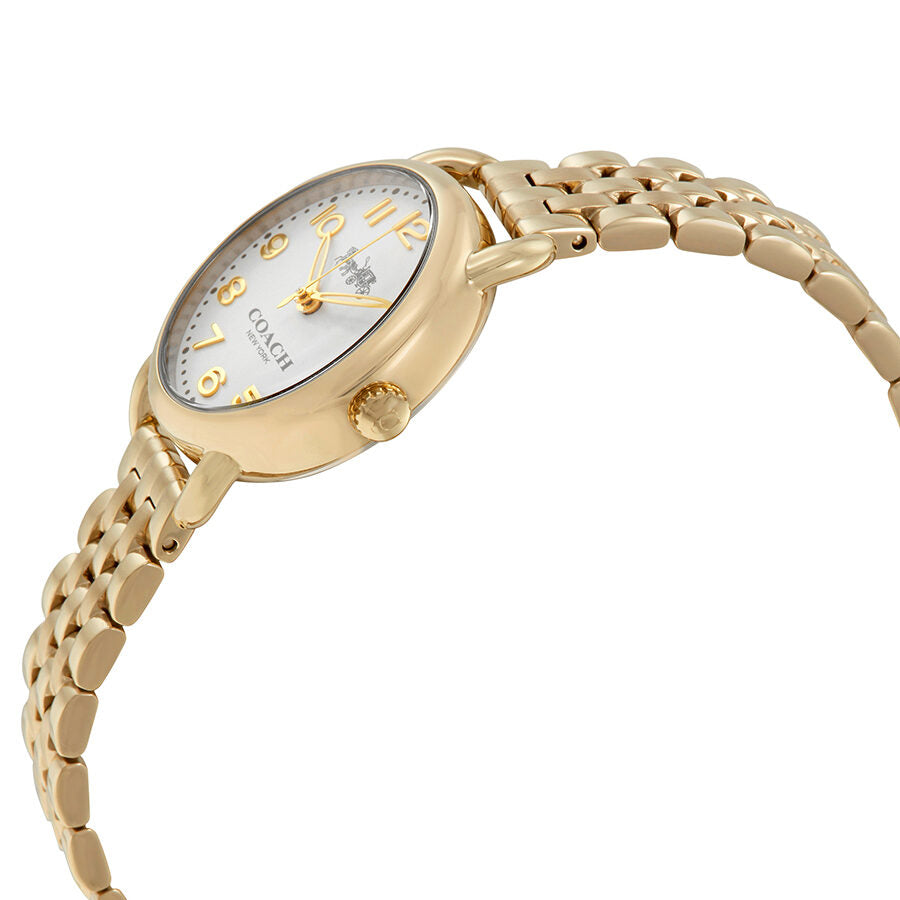 Coach delancey watch gold best sale