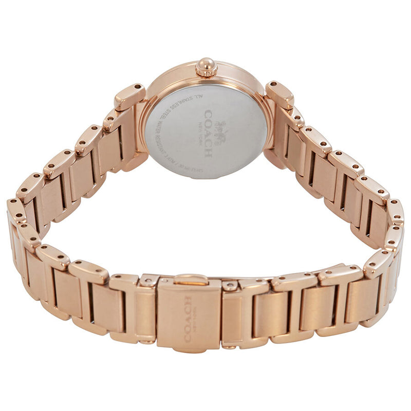 Coach Madison White Dial Ladies Rose Gold-tone Watch 14502853 - Watches of America #3