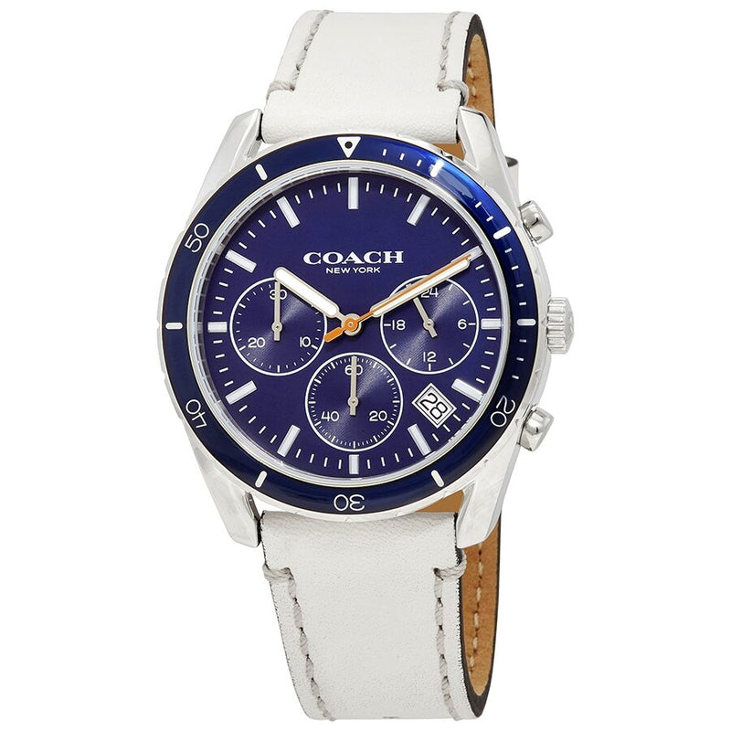 Coach Thompson Chronograph Quartz Blue Dial Men's Watch 14602411 - Watches of America