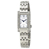 Citizen Silhouette Crystal White Dial Ladies Watch #EX1470-51A - Watches of America