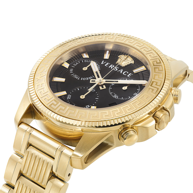 Versace Greca Action Gold Chronograph Men s Watch VE3J00622 Watches of America