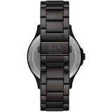 Armani Exchange Reloj de cuarzo con esfera negra para hombre AX2413