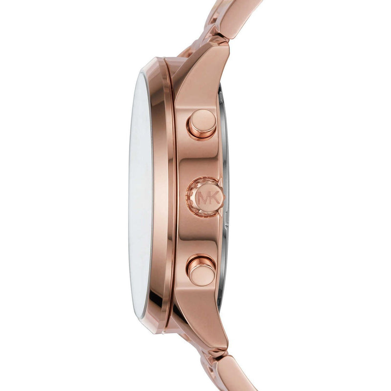 Michael Kors Slater Reloj cronógrafo de cristal para mujer MK6521