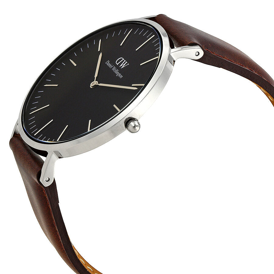 Daniel Wellington Classic Bristol Reloj de hombre con esfera negra