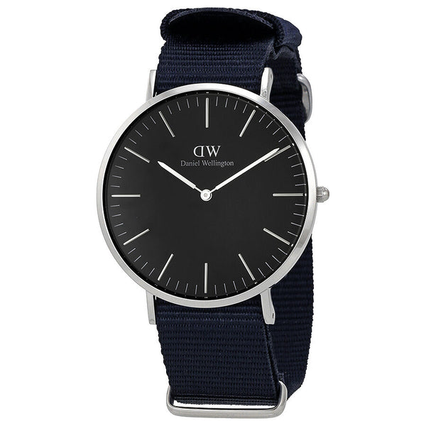 Daniel Wellington Classic Cornwall Black Dial 40MM Watch #DW00100149 - Watches of America
