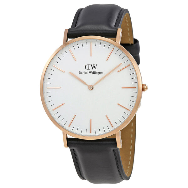 Daniel Wellington Sheffield Eggshell White Dial Men's Watch #DW00100007 - Watches of America