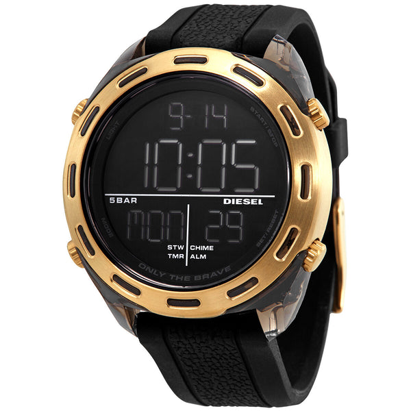 Diesel Crusher Quartz Digital Men's Watch #DZ1901 - Watches of America