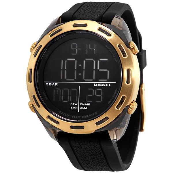 Diesel Crusher Quartz Digital Men's Watch DZ1901 – Watches of 