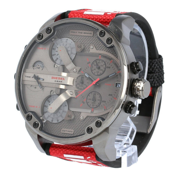 Diesel Mr. Daddy 2.0 Chrono Red Men's Watch#DZ7423 - Watches of America #2