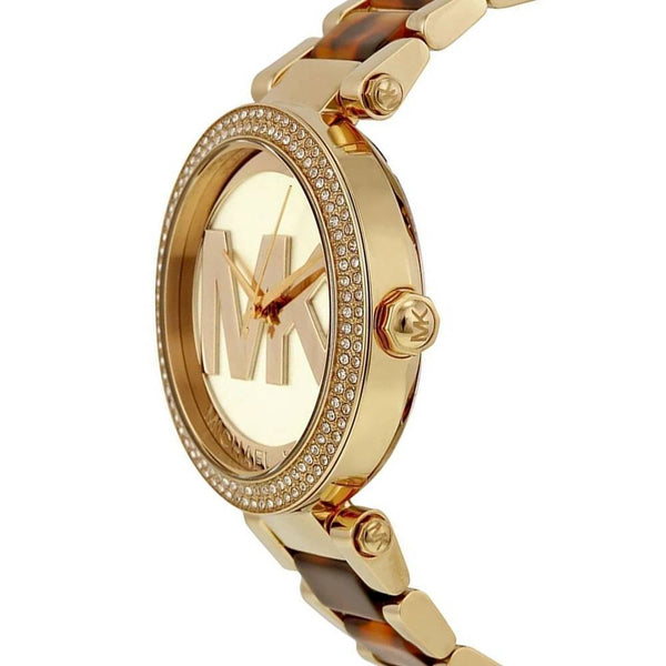 Michael Kors Parker Champagne Dial Ladies Watch MK6109 - Watches of America #2