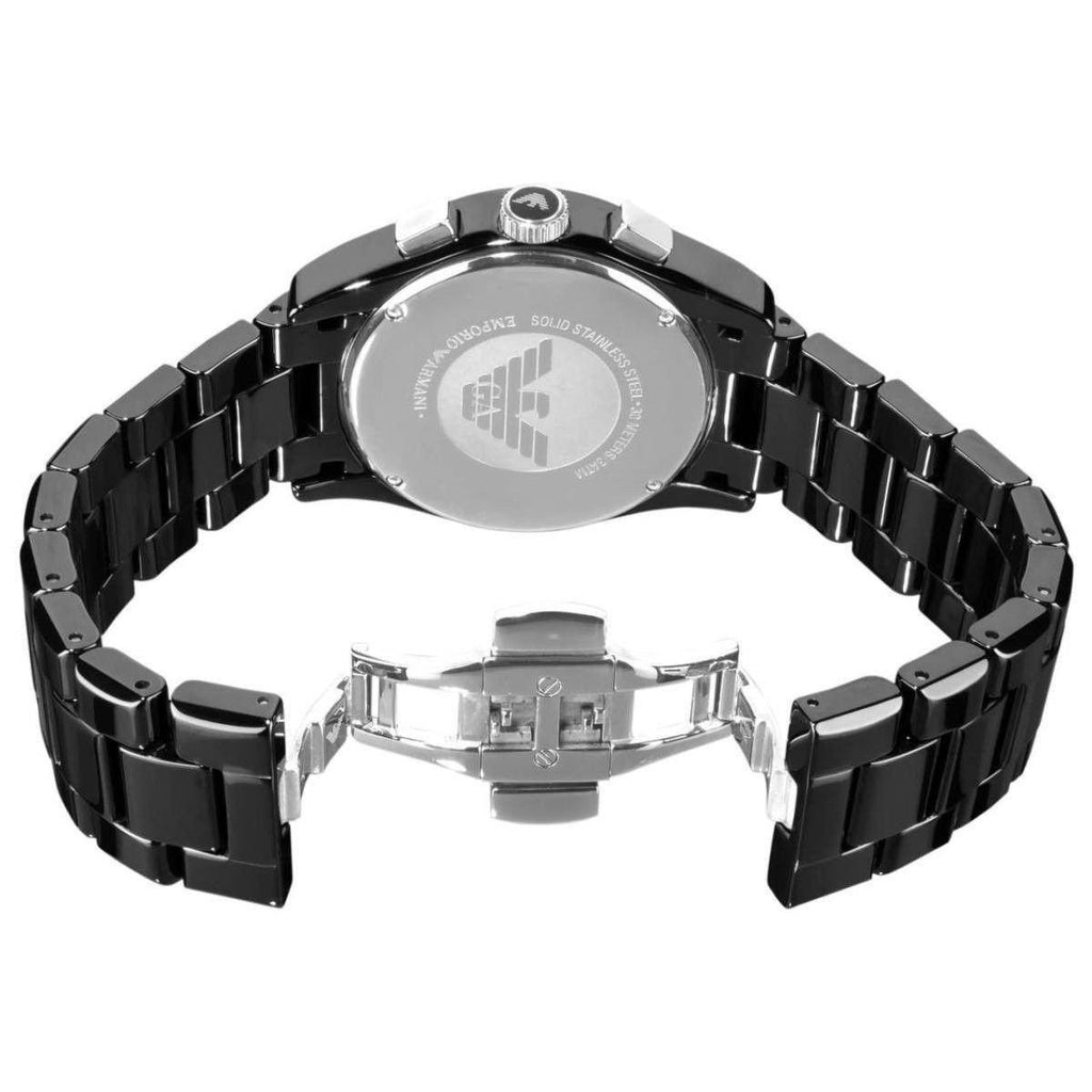 Emporio Armani Black Ceramic Chronograph Men s Watch AR1421 Watches of America