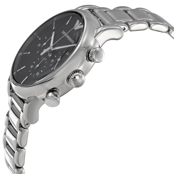 Emporio Armani  Chronograph Black Dial Men's Watch #AR1853 - Watches of America #2