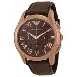 Emporio Armani Chronograph Brown Dial Men's Watch AR1701 - Watches of America