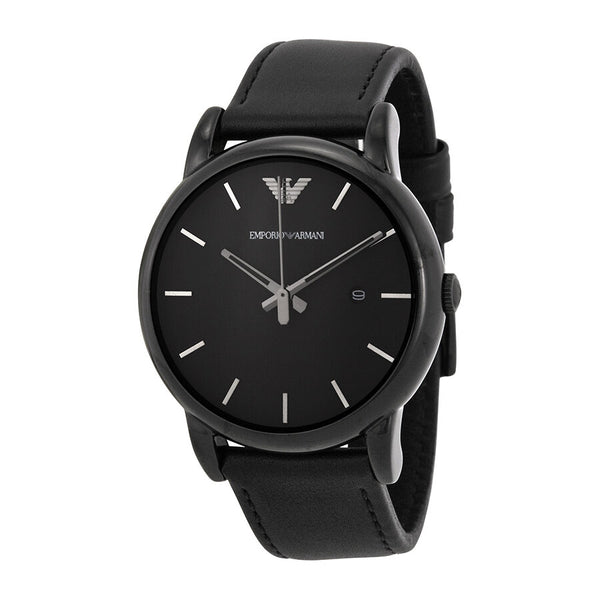 Emporio Armani Classic Black Dial Men's Watch #AR1732 - Watches of America