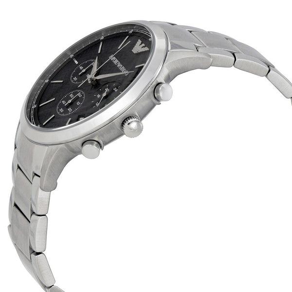 Emporio Armani Dress Chronograph Navy Blue Dial Men's Watch #AR2486 - Watches of America #2