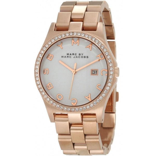 Reloj de mujer Marc By Marc Jacobs Henry Gold de acero inoxidable MBM3079