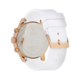 Guess Sport White Silicone Strap Rose Gold Women's Watch W0616L1 - Watches of America #3