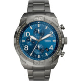 Fossil Bronson Chronograph Quartz Blue Dial Men's Watch FS5711 - Watches of America