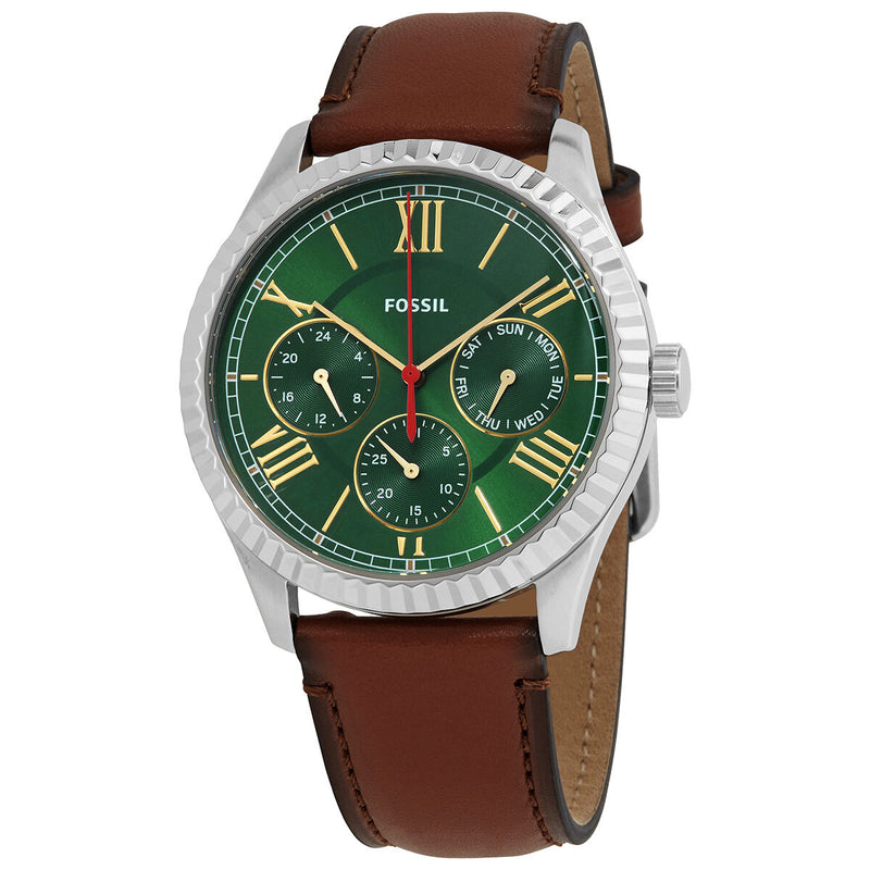 Fossil Chapman Quartz Green Dial Men's Watch #FS5736 - Watches of America