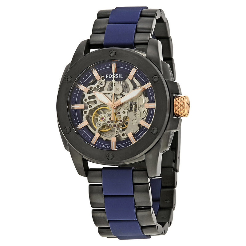 Fossil Modern Machine Automatic Skeleton Dial Men's Watch ME3133 - Watches of America