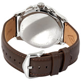 Fossil Monty Quartz Cream Dial Brown Leather Men's Watch #FS5638 - Watches of America #3