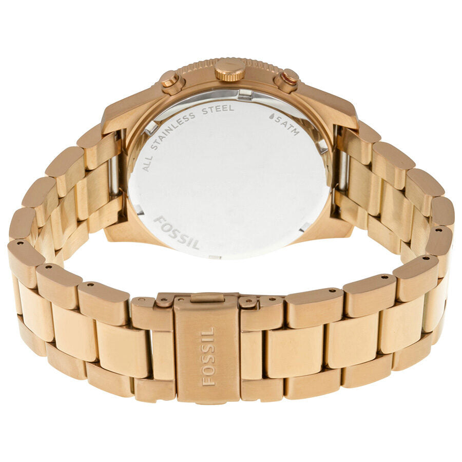 Fossil perfect boyfriend watch rose clearance gold