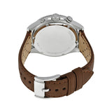 Fossil Wakefield Chronograph Eggshell Dial Brown Leather Men's Watch - Watches of America #3