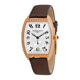 Frederique Constant Art Deco Silver Dial Ladies Watch #FC-235APW3TPV4 - Watches of America