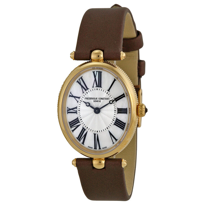 Frederique Constant Art Deco Yellow Gold-plated Ladies Watch #FC-200MPW2V5 - Watches of America