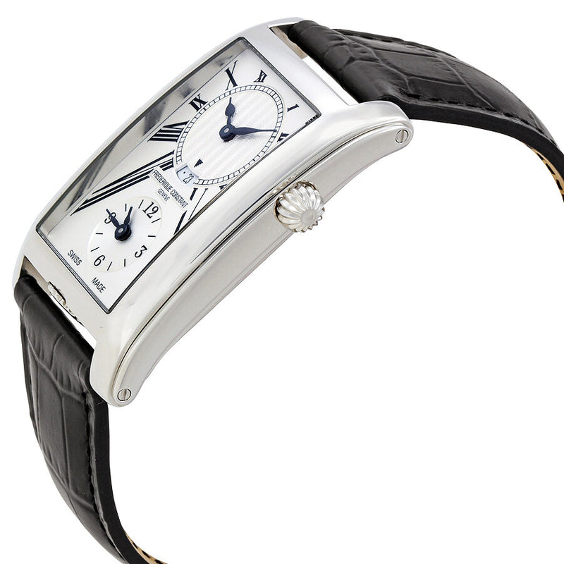 Frederique Constant Carree Silver Dual Time Dial Men's Watch #FC-205MS4C26 - Watches of America #2