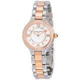Frederique Constant Classcis Delight Silver Diamond Dial Two-tone Steel Ladies Watch #FC-200WHD1ERD32B - Watches of America