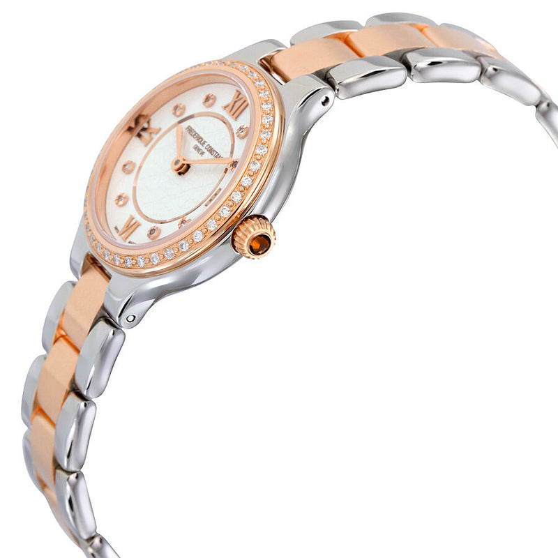 Frederique Constant Classcis Delight Silver Diamond Dial Two-tone Steel Ladies Watch #FC-200WHD1ERD32B - Watches of America #2