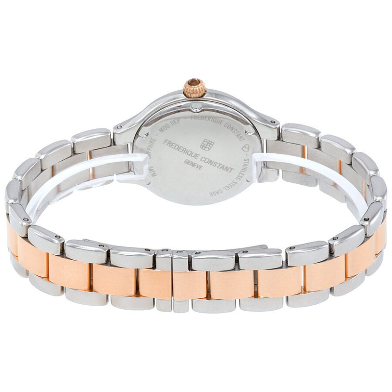 Frederique Constant Classcis Delight Silver Diamond Dial Two-tone Steel Ladies Watch #FC-200WHD1ERD32B - Watches of America #3