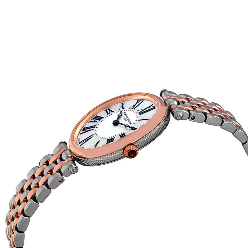 Frederique Constant Classics Art Deco Quartz White Mother of Pearl Dial Ladies Watch #FC-200MPW2V2B - Watches of America #2
