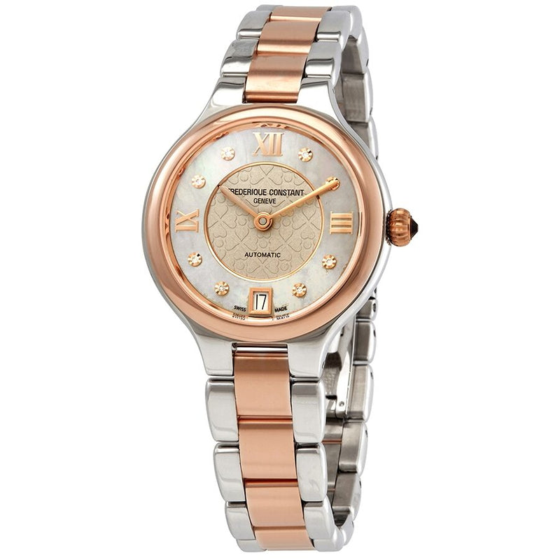Frederique Constant Classics Delight Automatic Diamond Ladies Watch #FC-306LGHD3ER2B - Watches of America