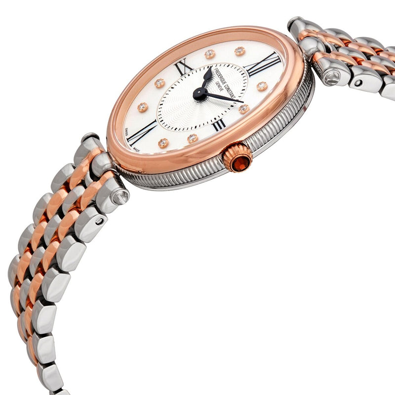 Frederique Constant Classics Quartz Diamond White Dial Ladies Watch #FC-200RMPW2V2B - Watches of America #2