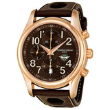 Frederique Constant Healey Chronograph Automatic Brown Dial Men's Watch #392CH6B4 - Watches of America