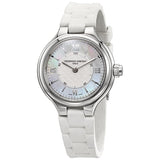Frederique Constant Mother of Pearl Dial Ladies Horological Smart Watch #FC-281WH3ER6 - Watches of America