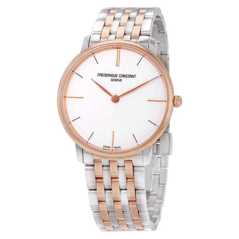 Frederique Constant White Dial Two-tone Men's Watch #FC-200V5S32B - Watches of America