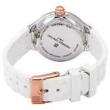 Frederique Constant Silver Mother of Pearl Dial Ladies Horological Smartwatch #FC-281WH3ER2 - Watches of America #3