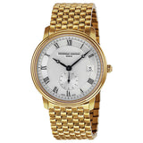 Frederique Constant Slim Line Yellow Gold-plated Men's Watch #FC-245M4S5B - Watches of America