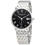 Frederique Constant Slimline Black Dial Men's Watch #FC-245BR5S6B - Watches of America