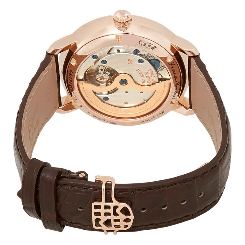 Frederique Constant Slimline Moonphase Automatic Silver Dial Men's Watch #FC-705WR4S4 - Watches of America #3