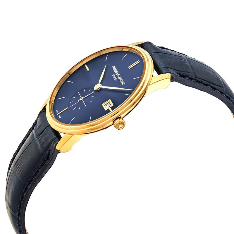 Frederique Constant Slimline Quartz Blue Dial Men's Watch #FC-245N4S5 - Watches of America #2