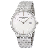 Frederique Constant Slimline Silver Dial Men's Watch #FC-220S5S6B - Watches of America