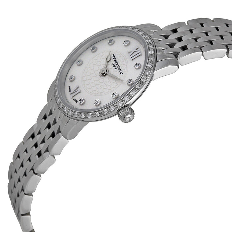Frederique Constant Stainless Steel Slim Line Diamond Ladies Watch 200WHDSD6B#FC-200WHDSD6B - Watches of America #2